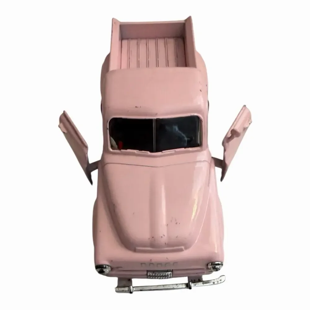 VTG 1955 1952 Pink Ford Thunderbird T Bird & Dodge Pink Truck Diecast FLAW READ